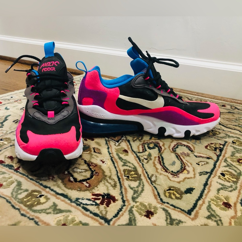 Nike Kids Air Max Sneakers - Pink and Black